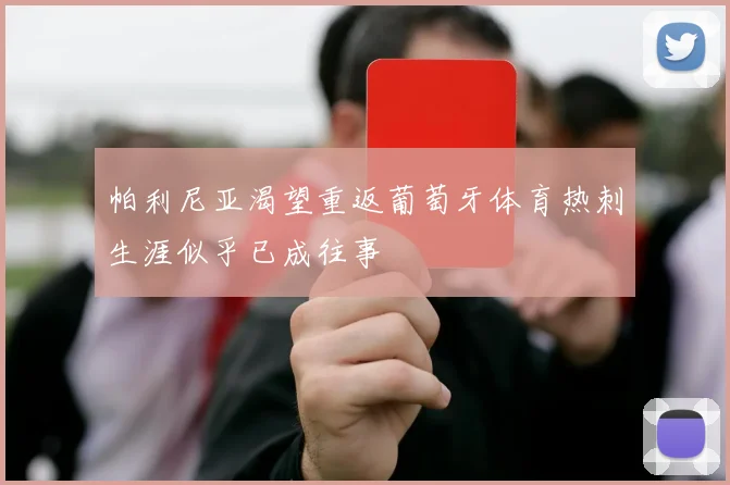 帕利尼亚渴望重返葡萄牙体育热刺生涯似乎已成往事